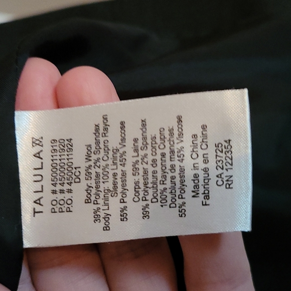 Talula (Aritzia) Blazer (size 4) - Picture 4 of 4